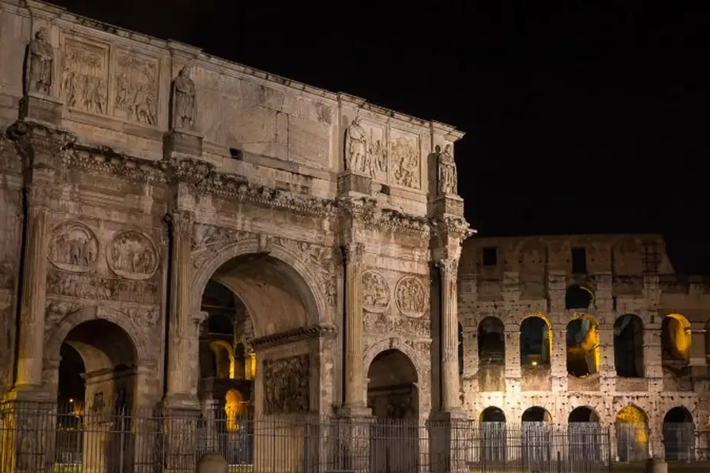 Rome la nuit : visite à pied